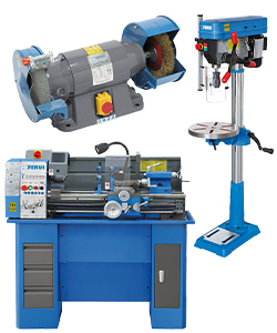 Metalworking and mechanical processing machines