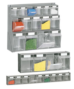 Small parts cabinet