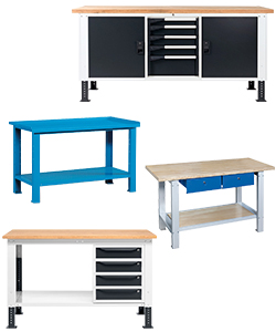 Workbenches and tables