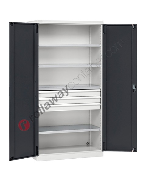 Workshop cabinet 1023x555 H 2000 with 2 doors
