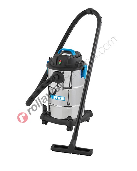 Wet and dry vacuum cleaner Fervi A025/30 capacity up to 30 litres
