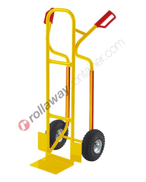 Sack truck for high packages with solid wheels capacity 250 kg Rambo