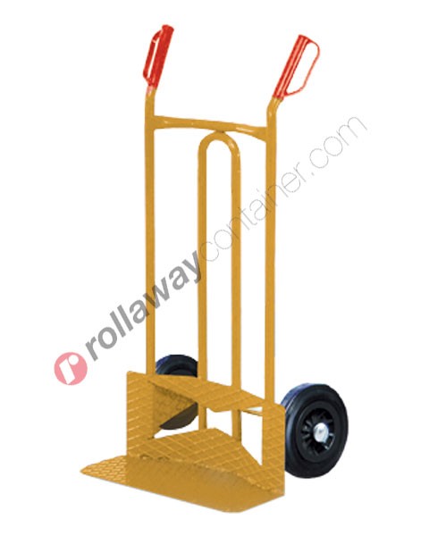 Sack truck with solid wheels and reinforced loading platform capacity 300 kg Golia P