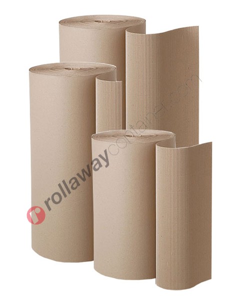 Corrugated cardboard roll