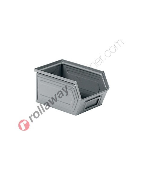 Open fronted metal storage box 230/200 x 140 H 130