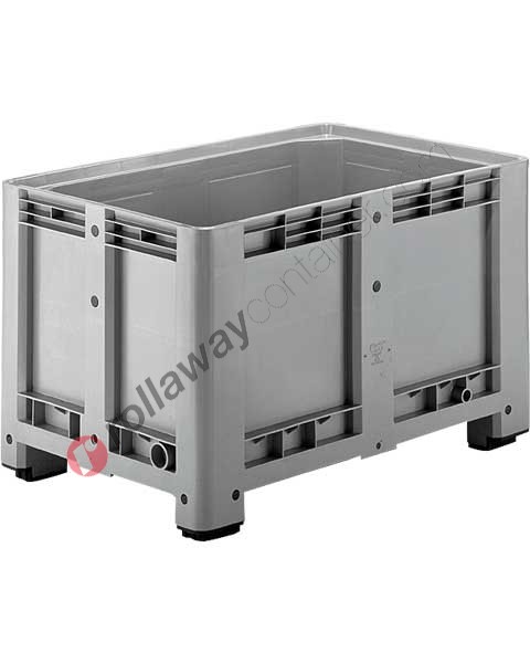 Plastic pallet box for industry 1200 x 1000 H 760 heavy 610 liters