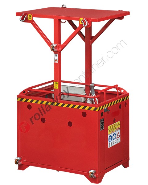 Crane man basket capacity kg 500 and 4 operators