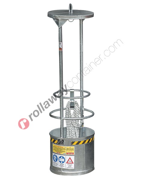 Round crane man basket capacity up to kg 300 and 2 operators