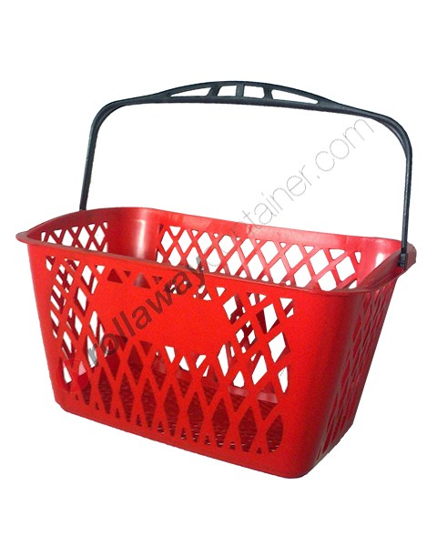 Plastic shopping basket 22 liters