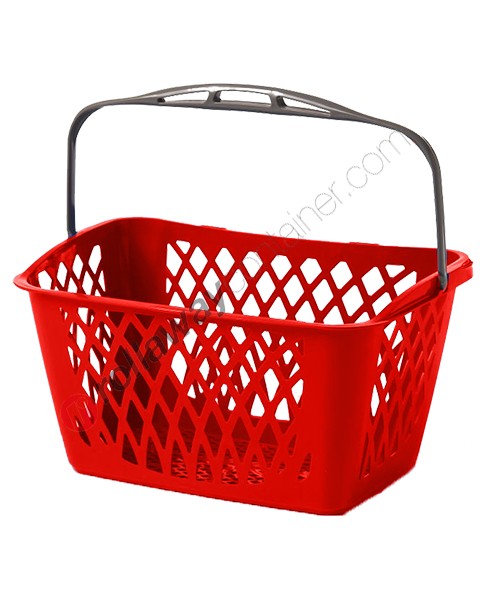 Plastic shopping basket 33 liters