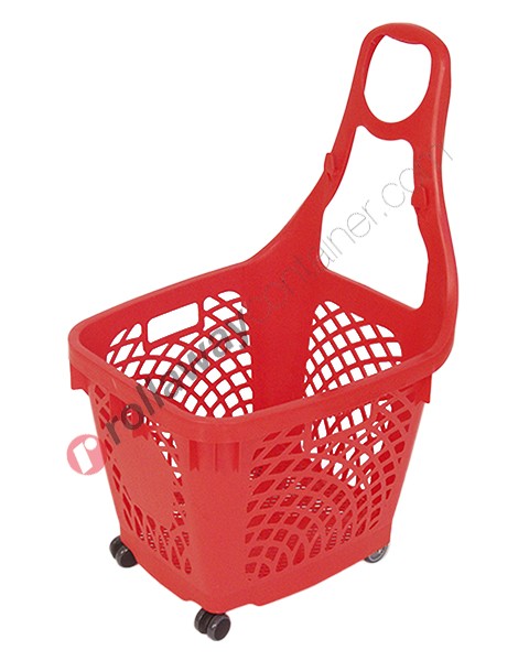 Wheeled shopping basket 66 lt