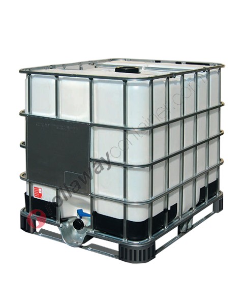 IBC tank 1000l for food with hybrid pallet