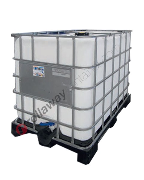 IBC tank 1000l for food with plastic pallet