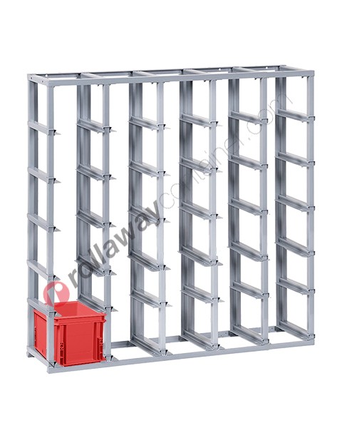 Configure your stackable shelving H 1300 mm for euroboxes