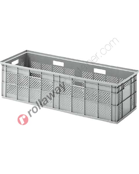Vented sides plastic pallet box 1060 x 395 H 295 medium 100 litres