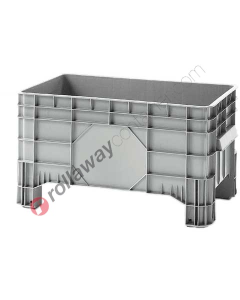 Plastic pallet box for industry 1040 x 640 H 550 medium 220 liters