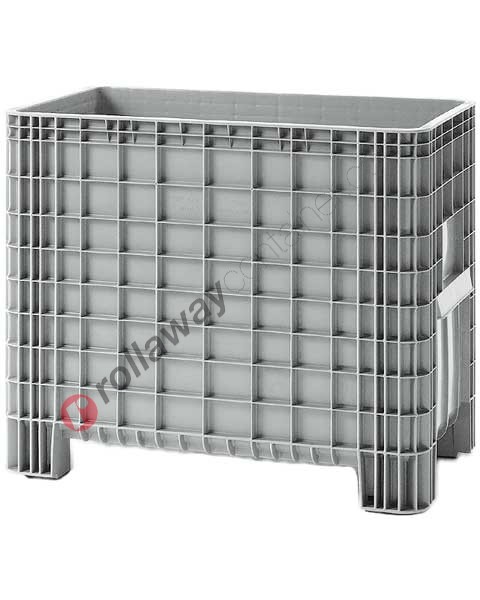 Plastic pallet box for industry 1030 x 600 H 840 medium 400 liters