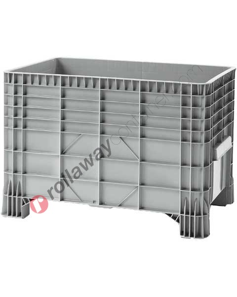 Plastic pallet box for industry 1200 x 800 H 800 medium 550 liters