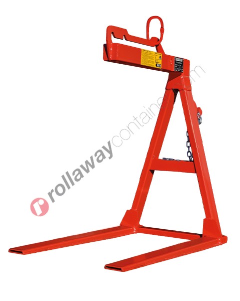 Extra light crane fork fixed with manual balancing up to 600 kg