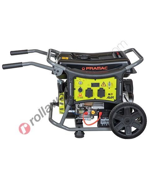 Petrol AVR generator Pramac with ATS connector 2850 W single-phase electric start WX3200 ES