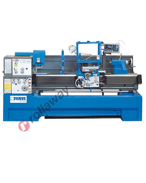 Metal lathe Fervi T075I with display and inverter