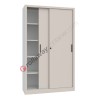 Metal storage cupboard 2 sliding doors H 200 Armet