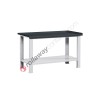 Work table with metal top 1507 x 705 H 855 mm Work
