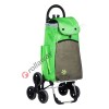 Stair climbing shopping trolley in aluminum with thermal bag Koala Ice