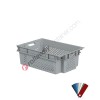 Vented heavy duty storage box 600 x 400 H 200 mm