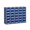 Configure your stackable shelving H 1300 mm for open fronted storage bins