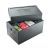 EPP insulated box for ice cream with high lid and thermometer