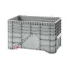 Vented plastic pallet box 1020 x 640 H 580 medium 300 litres
