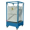 Big bag rack with wheels and 1000 liter spill pallet