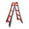 Semi-professional multi purpose ladder in steel Serafina