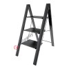 Folding step stool aluminium ultra thin for domestic use Aero 