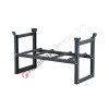 Stackable drum support in steel mm 1420 x 670 H 760 for 2 x 200 lt drums