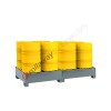 Drum spill pallet modular in steel