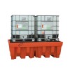 IBC pallet 1400 liter in polyethylene with grid 2400 x 1420 x 740 mm