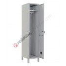 Clothes locker metal 1 door with lock 1 place disassembled Prometal