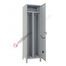 Clean and dirty lockers metal 1 door with lock 1 place disassembled Prometal