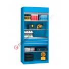 Workshop cabinet 1023x555 H 2200 mm with 1 shutter door