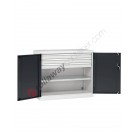 Workshop cabinet 1193x555 H 1000 mm with 2 doors