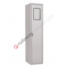 Garment locker metal 1 door with lock
