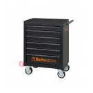 Mobile roller cabinet Beta C04BOX with 6 drawers and 196 tools