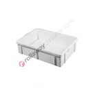 Plastic stackable dough proofing box 650 x 427 H 115 mm