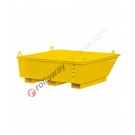 Conical mortar skip for cranes and forklifts capacity up to 1100 kg