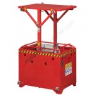 Crane man basket capacity kg 500 and 4 operators