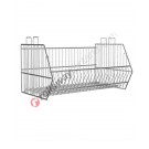 Wire storage basket H 400