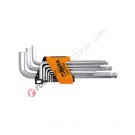 Offset hex key wrenches Beta 96BPC/SC9 set of 9 keys