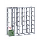 Configure your stackable shelving H 1300 mm for metal boxes